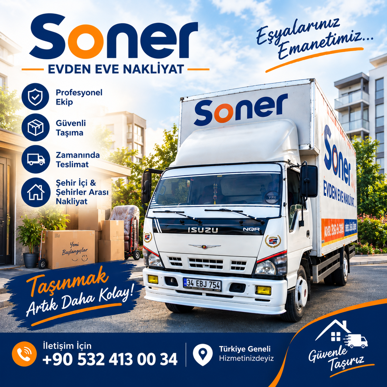 Serik Evden Eve Nakliyat Firmaları